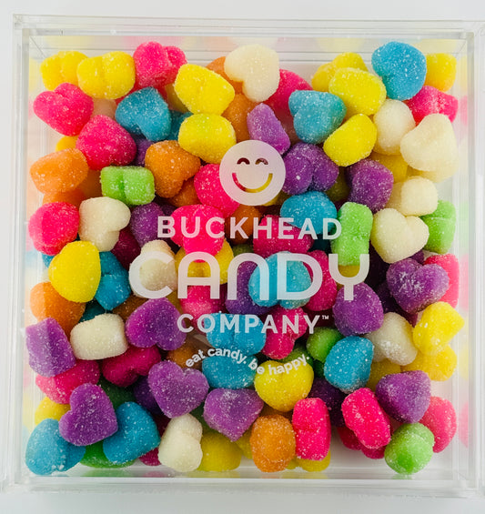 Gummi Love Rainbow Hearts - 1 Lb Box